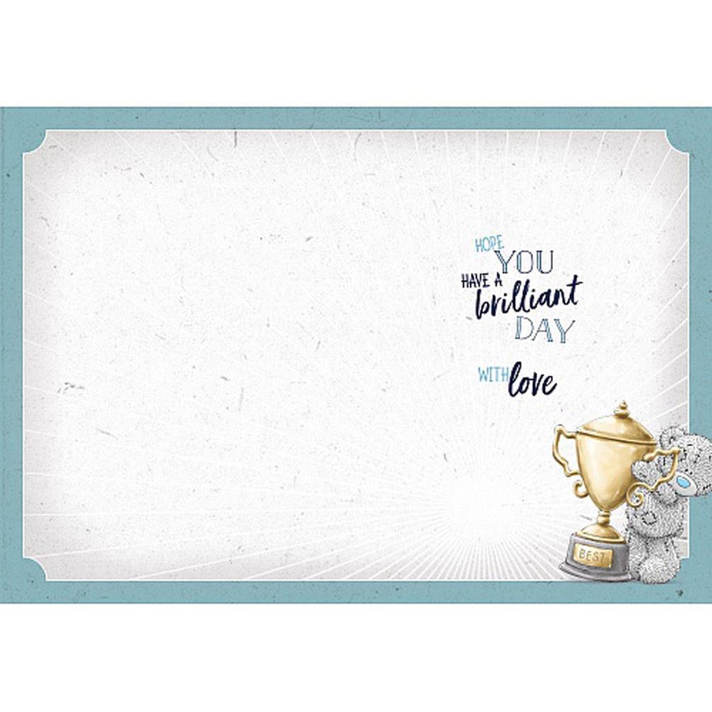 Best Dad Ever Me to You Bear Father's Day Card Extra Image 1